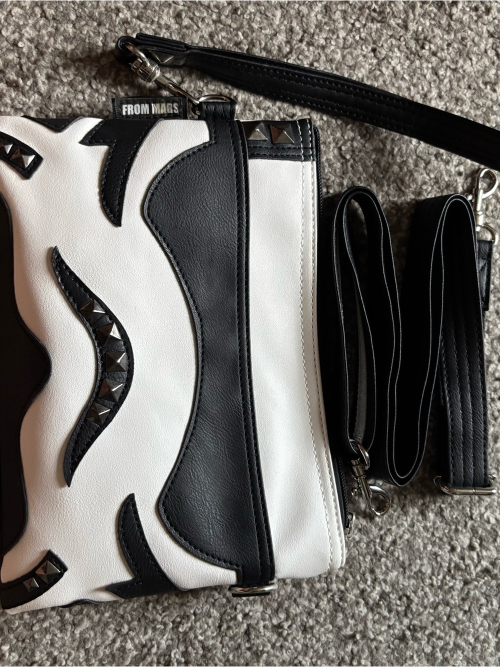 Sent from mars Star Wars Stormtrooper Black & White Women's Crossbody/Clutch Bag